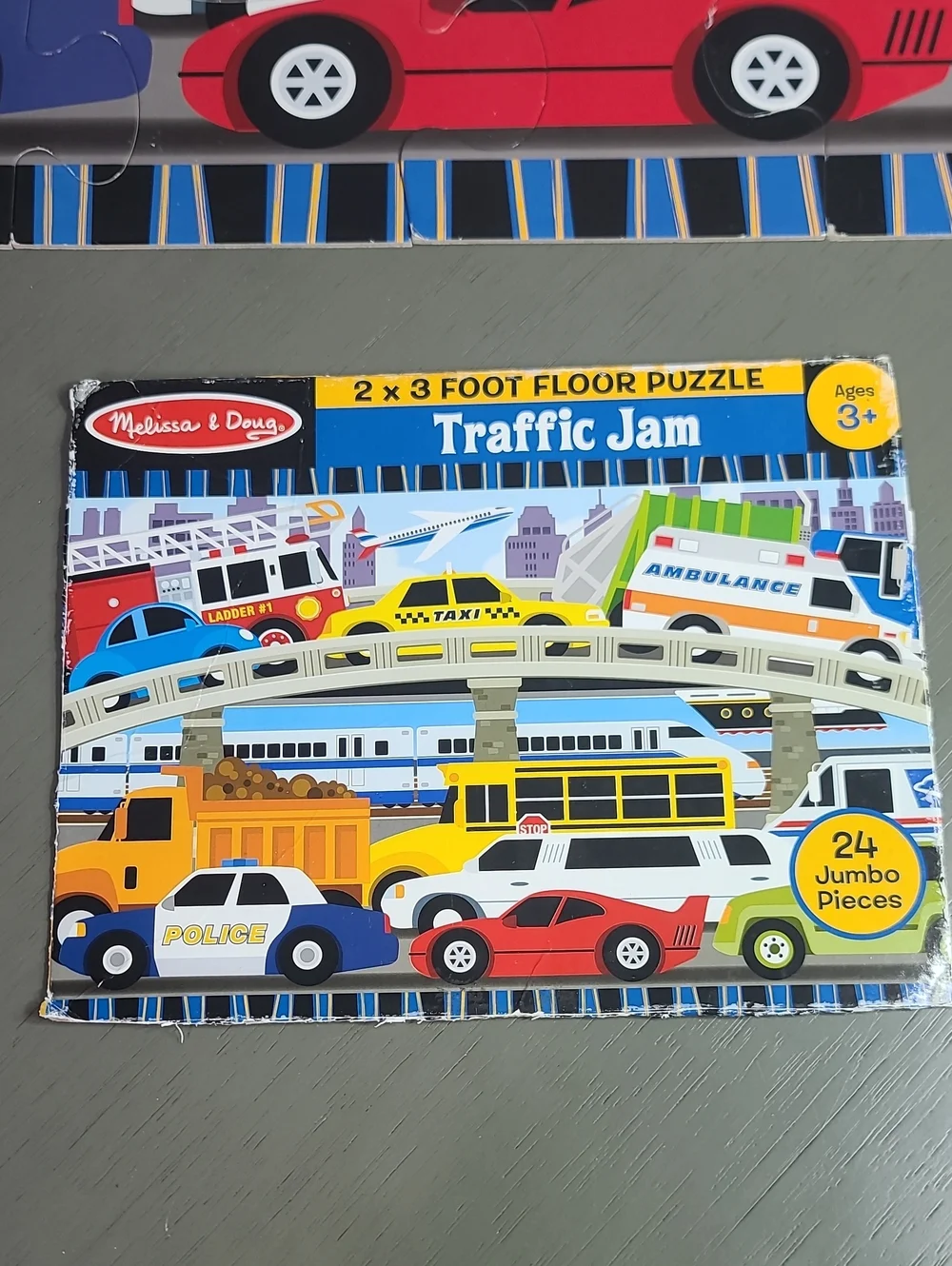 Set Of 2 Melissa & Doug  Large Floor Puzzles
